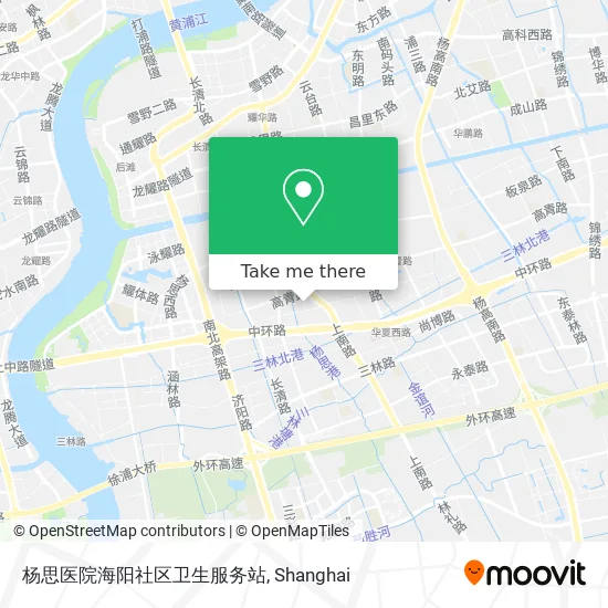 杨思医院海阳社区卫生服务站 map