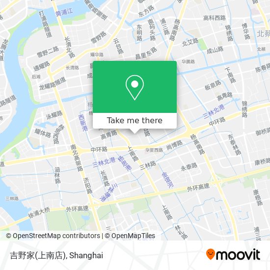 吉野家(上南店) map