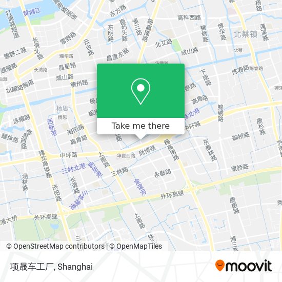 项晟车工厂 map