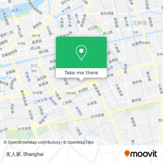 友人家 map