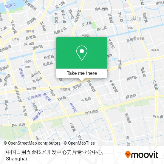中国日用五金技术开发中心刀片专业分中心 map