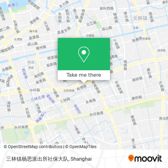 三林镇杨思派出所社保大队 map