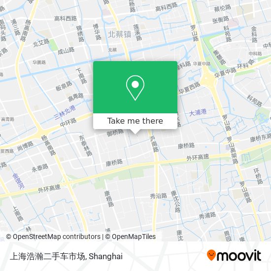 上海浩瀚二手车市场 map