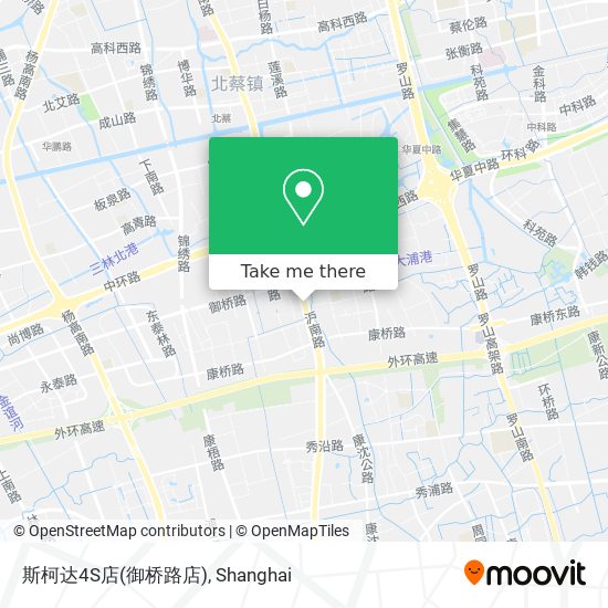 斯柯达4S店(御桥路店) map