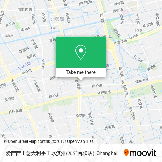 爱茜茜里意大利手工冰淇淋(东郊百联店) map