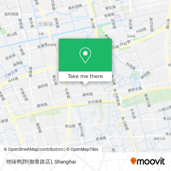 绝味鸭脖(御青路店) map