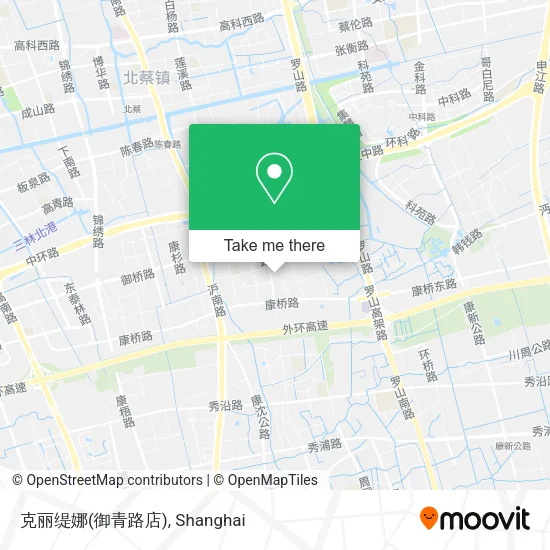 克丽缇娜(御青路店) map