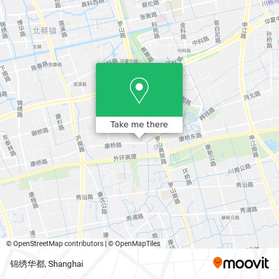 锦绣华都 map