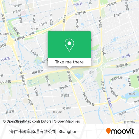 上海仁伟轿车修理有限公司 map