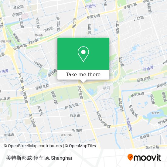 美特斯邦威-停车场 map