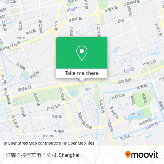 江森自控汽车电子公司 map