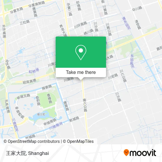 王家大院 map