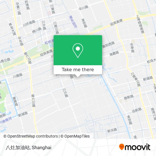 八灶加油站 map