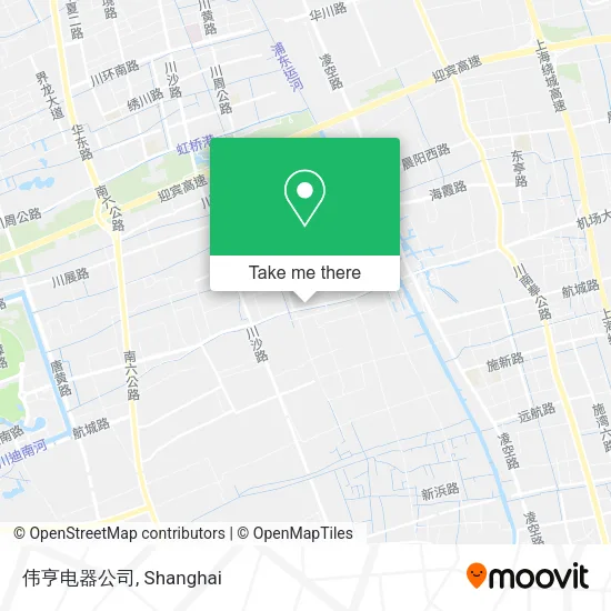 伟亨电器公司 map
