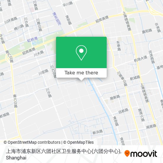 上海市浦东新区六团社区卫生服务中心(六团分中心) map