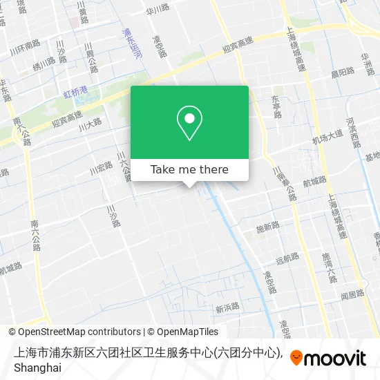 上海市浦东新区六团社区卫生服务中心(六团分中心) map