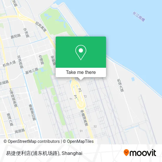 易捷便利店(浦东机场路) map