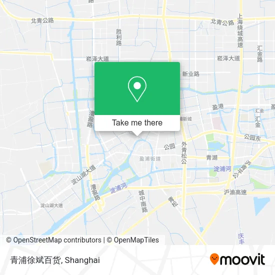 青浦徐斌百货 map