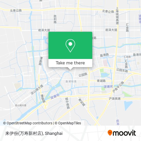 来伊份(万寿新村店) map