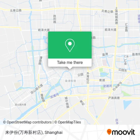来伊份(万寿新村店) map