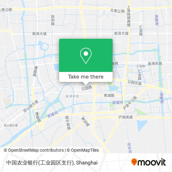 中国农业银行(工业园区支行) map