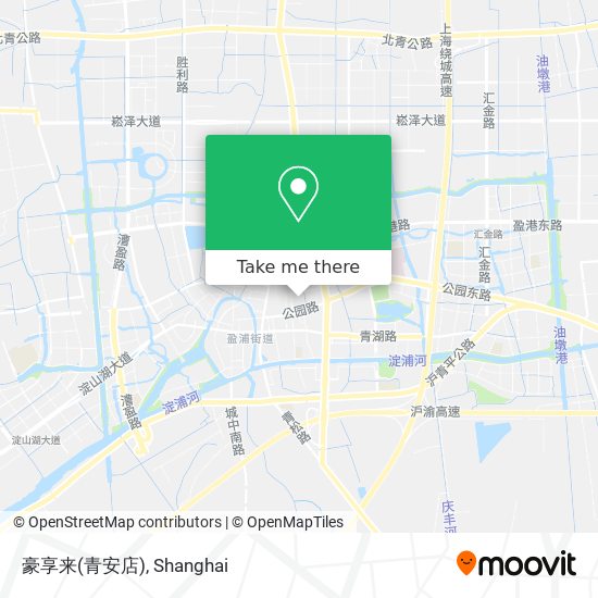 豪享来(青安店) map