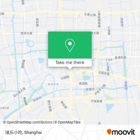 浦乐小吃 map