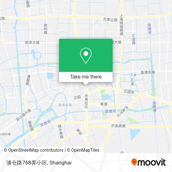 浦仓路768弄小区 map