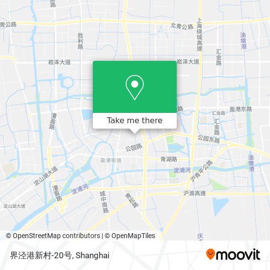 界泾港新村-20号 map