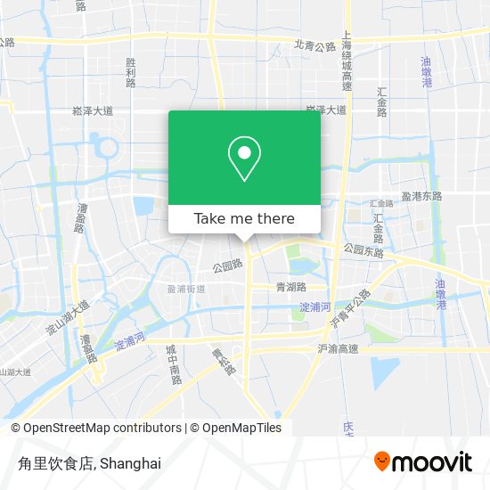 角里饮食店 map