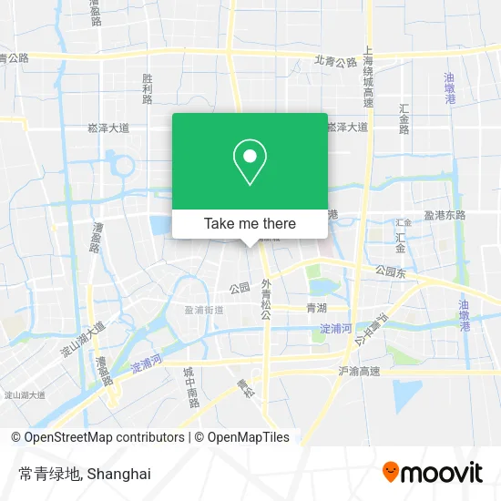 常青绿地 map