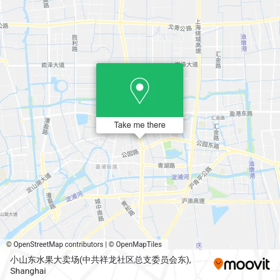 小山东水果大卖场(中共祥龙社区总支委员会东) map