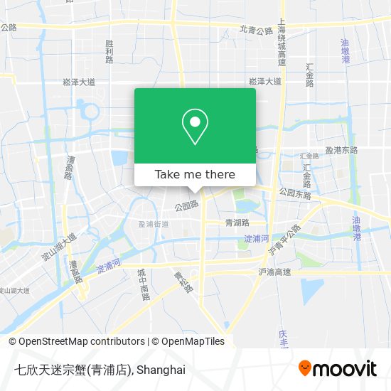 七欣天迷宗蟹(青浦店) map