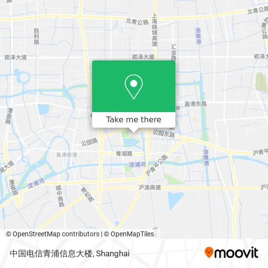 中国电信青浦信息大楼 map
