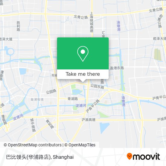 巴比馒头(华浦路店) map