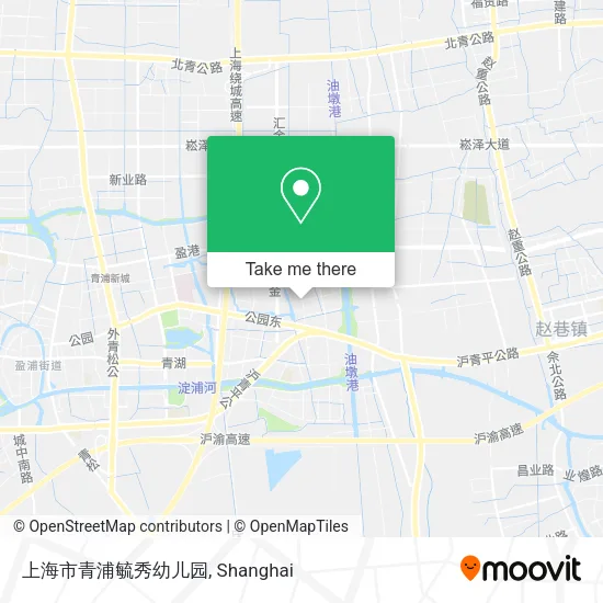 上海市青浦毓秀幼儿园 map