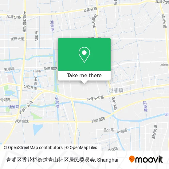 青浦区香花桥街道青山社区居民委员会 map