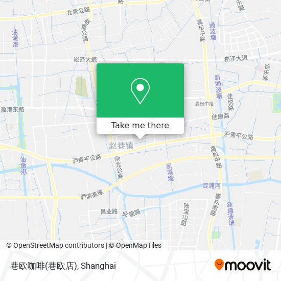 巷欧咖啡(巷欧店) map