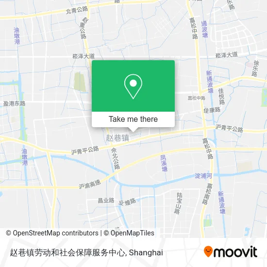 赵巷镇劳动和社会保障服务中心 map