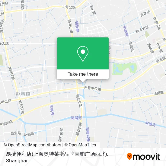 易捷便利店(上海奥特莱斯品牌直销广场西北) map