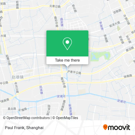 Paul Frank map