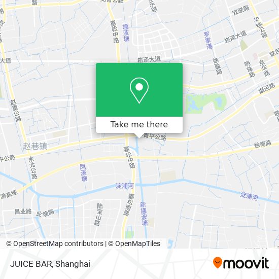 JUICE BAR map