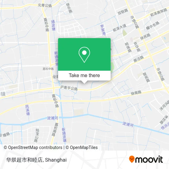 华朕超市和睦店 map