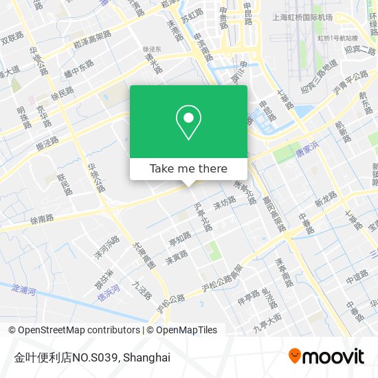 金叶便利店NO.S039 map