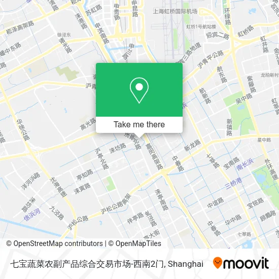 七宝蔬菜农副产品综合交易市场-西南2门 map