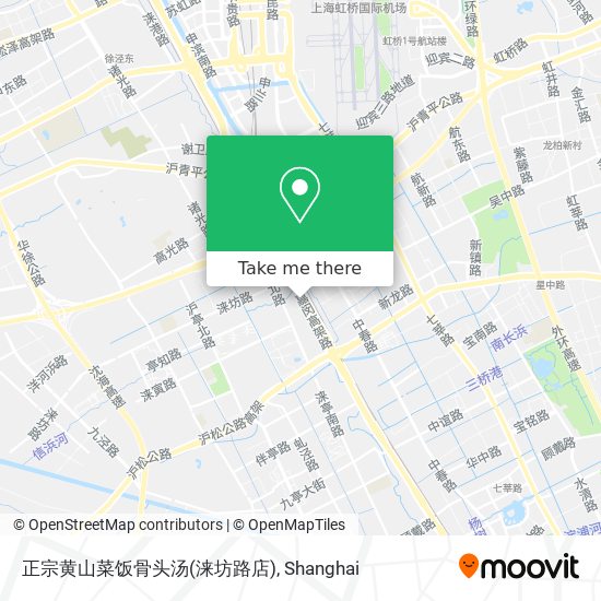 正宗黄山菜饭骨头汤(涞坊路店) map