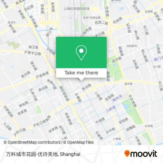 万科城市花园-优诗美地 map