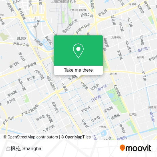 金枫苑 map