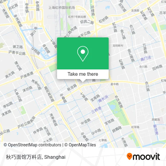 秋巧面馆万科店 map