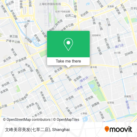 文峰美容美发(七莘二店) map